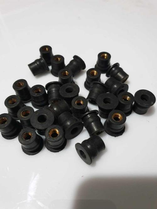 Motosiklet Siperlik Ön Cam Somunu ( M6 ) (14 Adet) 6x13x15mm