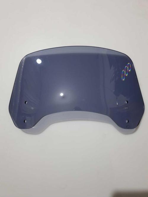 Rüzgar Saptırıcı Deflektör Camı 2 Delikli 4cm 32x15cm Açıkfüme Renkli (SADECE CAM GÖNDERİLİR)