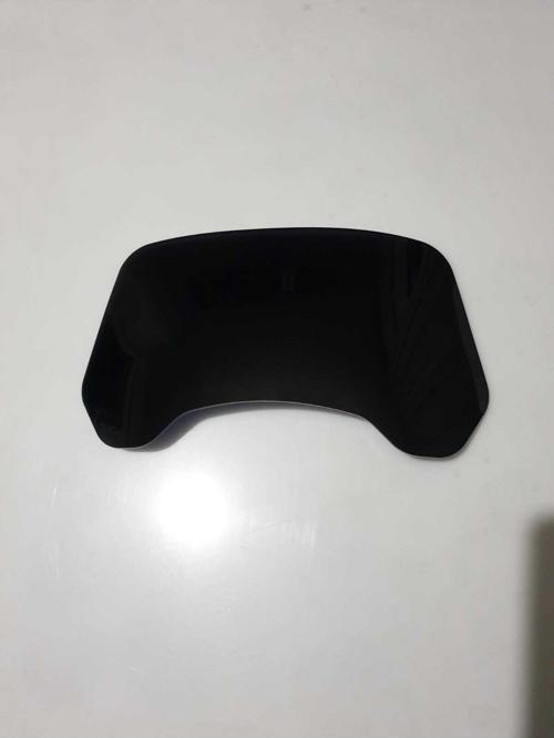 Rüzgar Saptırıcı Deflektör Camı Deliksiz 32x12cm Siyah Renkli (SADECE CAM GÖNDERİLİR) Model