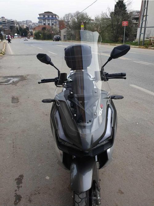 RKS Veloce 150 Siperlik Ön Cam 2023 2024 Model 75cm Şeffaf 4mm