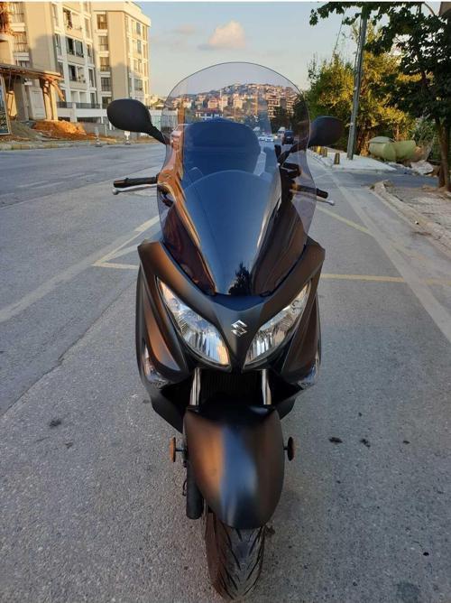 Suzuki Burgman 125 200 Siperlik Ön Cam 2002 2012 Model 54cm Açıkfüme Renkli 4mm