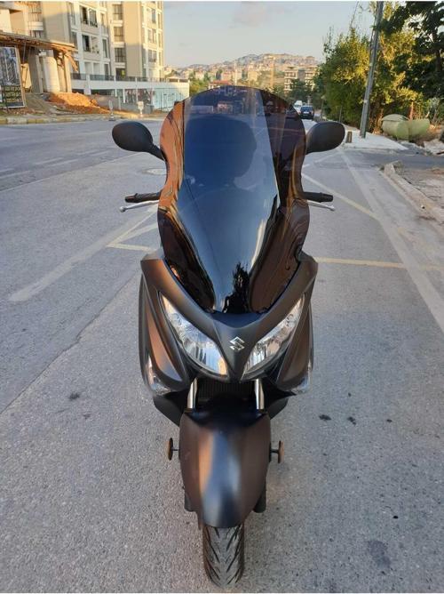 Suzuki Burgman 125 200 Siperlik Ön Cam 2002 2012 Model 54cm siyah Renkli 4mm