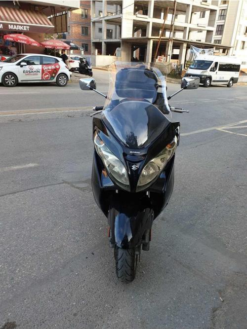 Suzuki Burgman 400 K7 Siperlik Ön Cam 2007 2015 Model 70cm Şeffaf Renkli 4mm