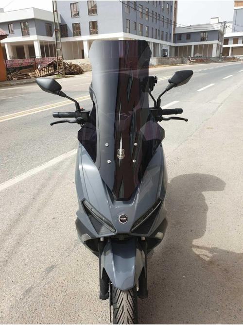 RKS Vieste 249 Siperlik Ön Cam 2022 2024 Model 78cm Siyah Renkli 4mm UZUN CAM