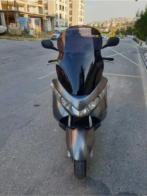 Suzuki Burgman Uh 200 Siperlik Ön Cam 2006 2013 Model 61cm Siyah Renkli 4mm
