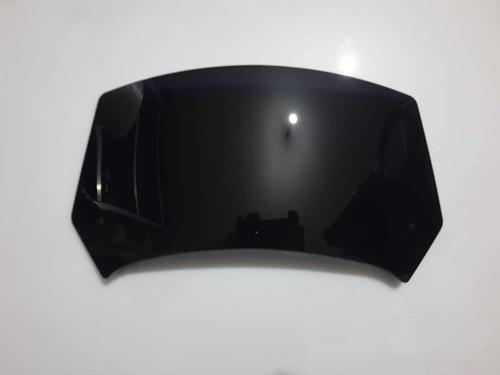 Rüzgar Saptırıcı Deflektör Camı 1 Delikli 32x12cm Siyah Renkli (SADECE CAM GÖNDERİLİR)