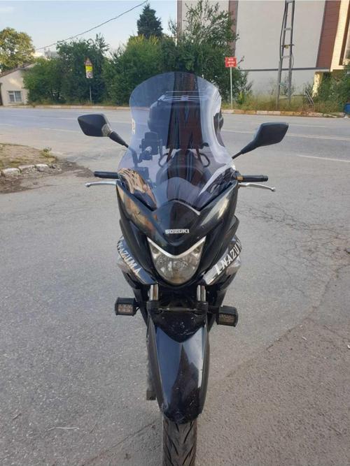 Suzuki İnazuma GW 250F Siperlik Ön Cam 2014-2017 Model 50cm Açıkfüme Renkli 4mm