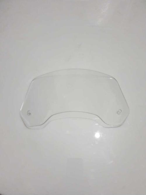 Rüzgar Saptırıcı Deflektör Camı 1 Delikli 35x15cm Şeffaf Renkli (SADECE CAM GÖNDERİLİR)