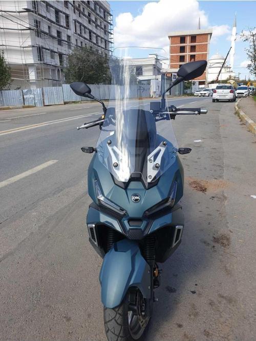 Sym Adx 125 Siperlik Ön Cam 2023 2024 Model 70cm Şeffaf Renkli 4mm