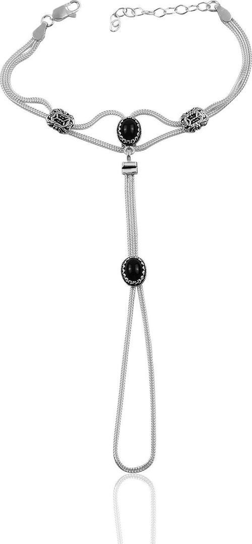 Gümüş oltu taşlı midyat hasırı şahmeran [barcode]