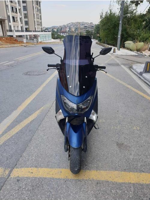 Yamaha Nmax Siperlik Ön Cam 2015 2020 Model 69cm Siyah Renkli 4mm