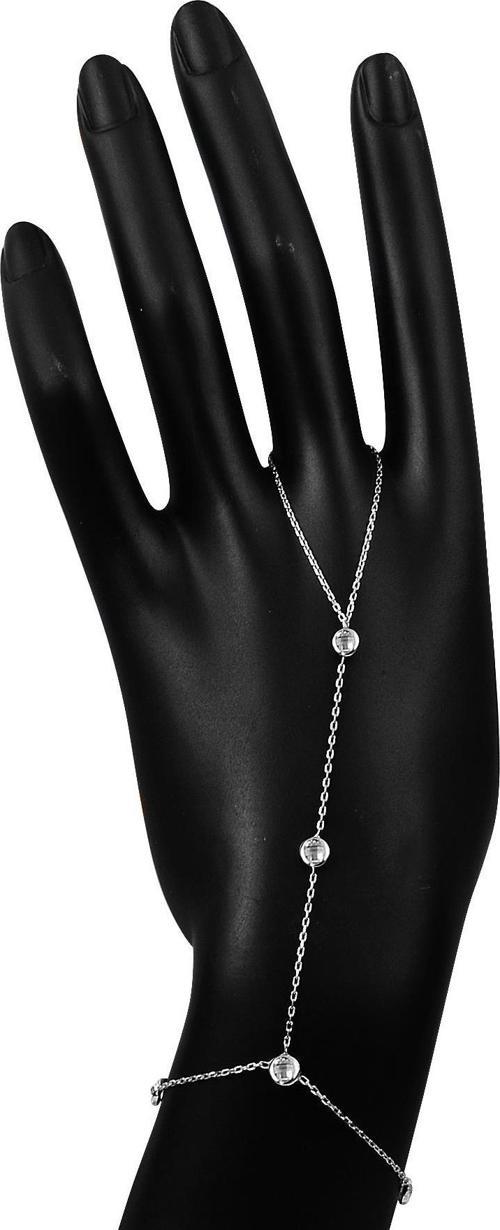 Gümüş sıra taşlı şahmeran [barcode]