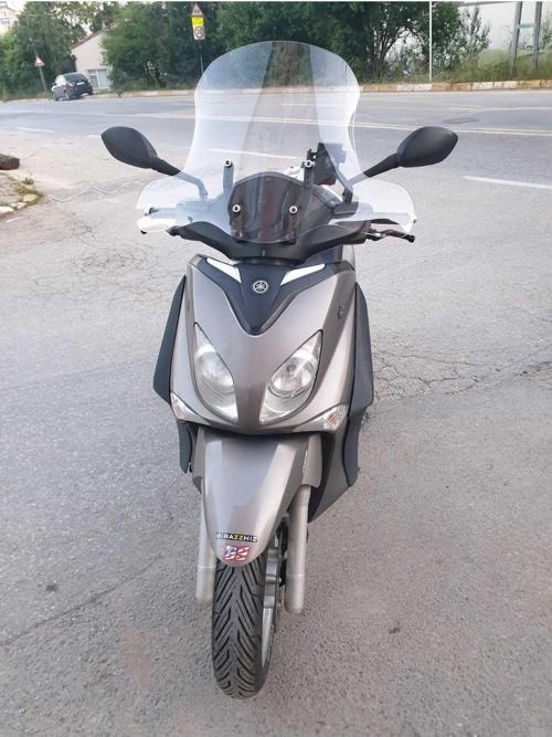 Yamaha Xcity 250 Siperlik Ön Cam 2011 2016 Model 50cm Şeffaf Renkli 4mm ELCİK KORUMALI