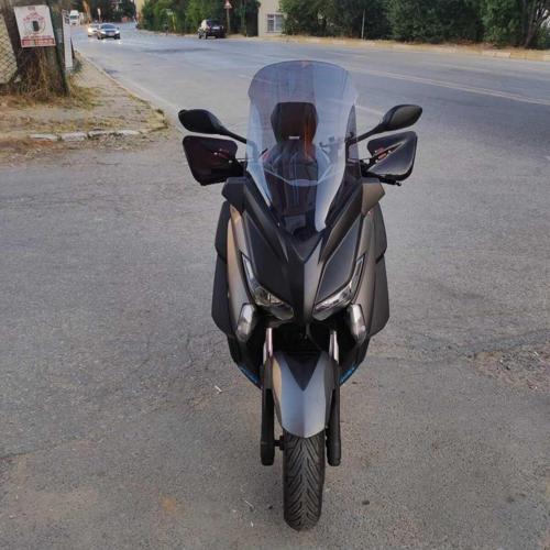 Yamaha Xmax Siperlik Ön Cam 2014 2017 Model 58cm Açıkfüme Renkli 4mm