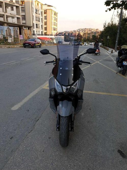 Sym Joyride 300 Siperlik Ön Cam 2023 2024 Model 75cm Açıkfüme Renkli 4mm UZUN CAM