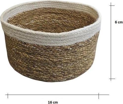 Panalı Naturel Yuvarlark Organize Sepet S Boy PNL-PH40S