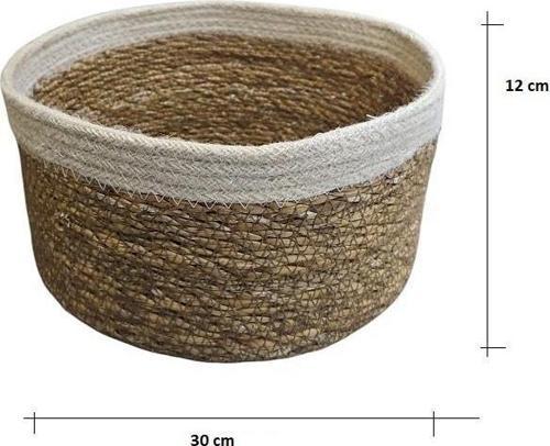 Panalı Naturel Yuvarlark Organize Sepet XXXL Boy PNL-PH40XXXL