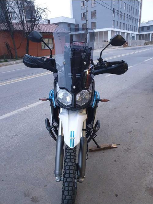 Voge Rally 300 Siperlik Ön Cam 2022 2024 Model 51cm Açıkfüme Renkli 4mm