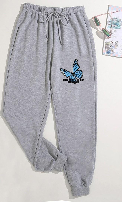 Unisex Baskılı Eşofman Altı