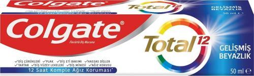 Total Gelişmiş Beyazlık Diş Macunu 50 ml