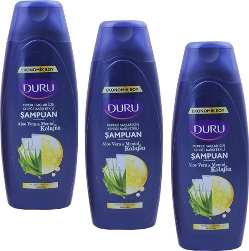 Aloe Vera Mentol Kolajen Kepeğe Karşı Şampuan 700 ml 3 ADET