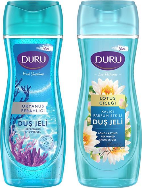 Okyanus Ferahlığı Duş Jeli 650 ml + Duru Lotus Çiçeği Duş Jeli 650 ml