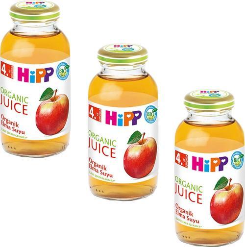 Organik Meyve Suları Elma Suyu 200 ml 3 ADET