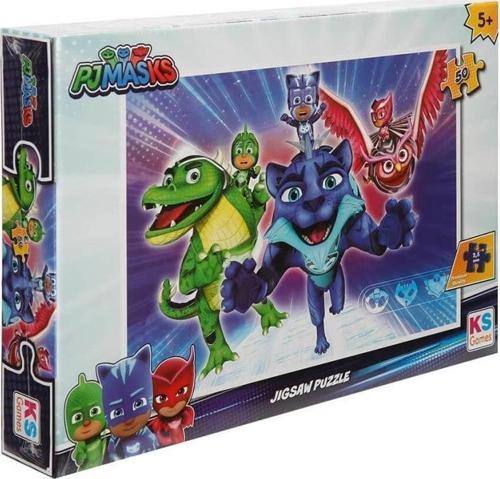 Puzzle 50 Parça PJ Mask Lisanslı Ürün