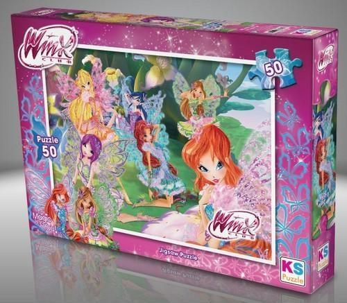 Puzzle 50 Parça Winx Club Puzzle Lisanslı Ürün