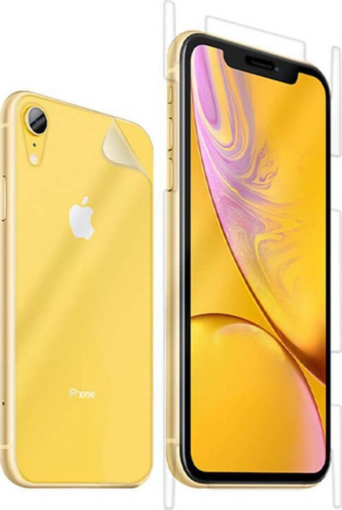 İphone 16 Pro İle Uyumlu Ön-Arka Darbe Emici HD Ekran Koruyucu Kaplama