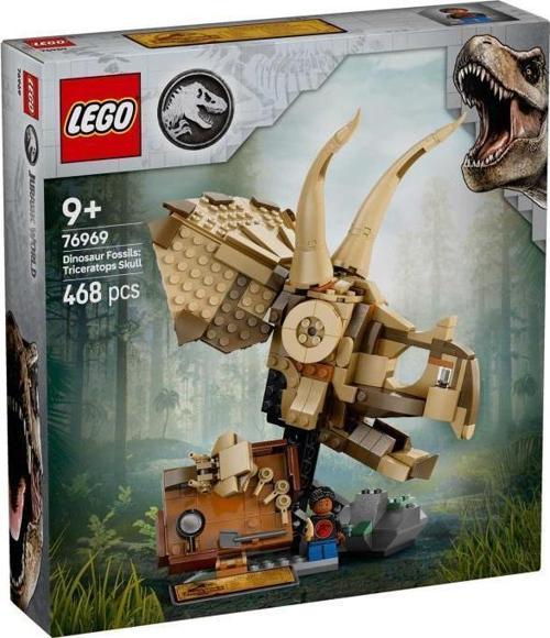 76969 Dinosaur Fossils: Triceratops Skull