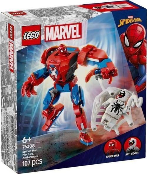 Super Heroes 76308 Spider-Man Mech vs. Anti-Venom