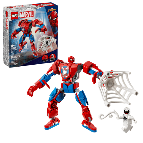 Super Heroes 76308 Spider-Man Mech vs. Anti-Venom