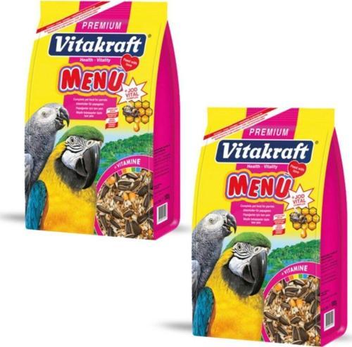 Vitakraft Menu Premium Papağan Yemi 1000 Gr X 2 Adet