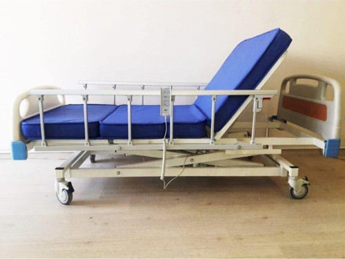 Medikal 3 Motorlu Asansörlü Hasta Karyolası ( 2 Yıl Garantili )