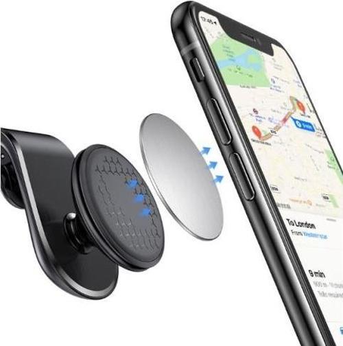 Araba Klimasına Takılan Mandallı Mıknatıslı Telefon Tutucu
