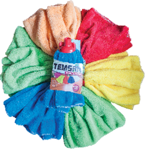 MİKROFİBER HAVLU MOP WELSOFT KARTELALI (3877)
