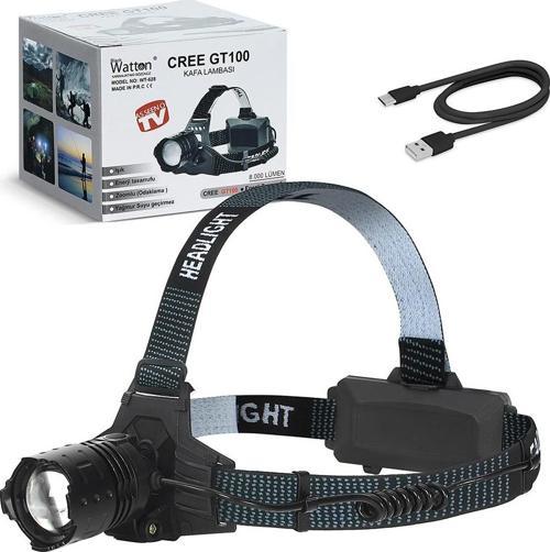 GT100 Led Şarjlı Kafa Lambası WT-628