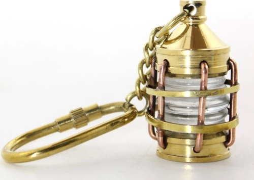 Pirinç Gaz Lambası Anahtarlık Ksk2115