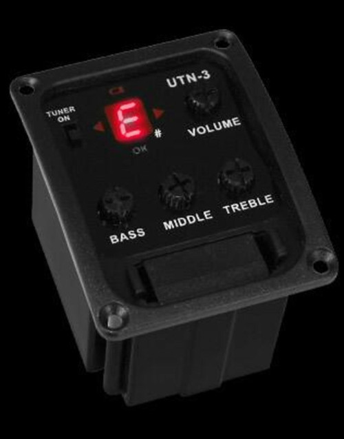 Utn3 Ukulele Için 3 Band Ekolayzer