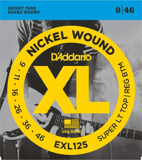 Exl125 Elektro Gitar Teli ( (9-46)
