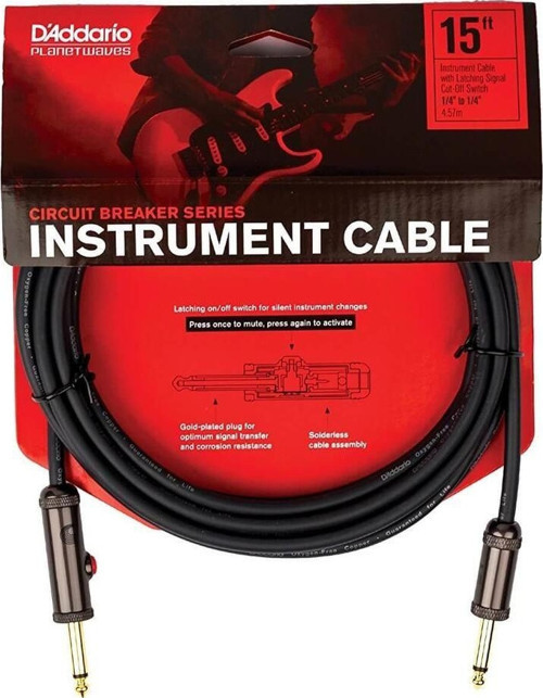 Planet Waves Pw-Agl-20 Devre Kesicili Enstrüman Kablosu 6 Metre