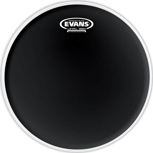 Tt08Rbg 8" Resonant Siyah Tom Alt Clear Tek Kat Deri