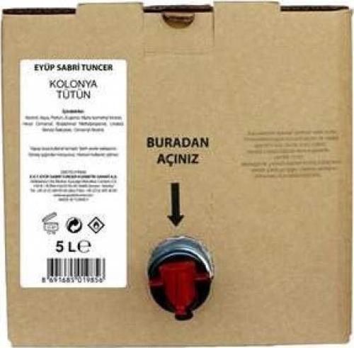 Tütün Kolonyası 5 Litre Bag İn Box Endüstriyel