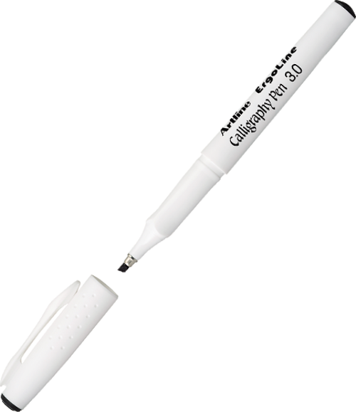 Ek-243 Calligraphy Pen Kaligrafi Kalemi Arabic 3.0 Mm Siyah (12 Li Kutu)