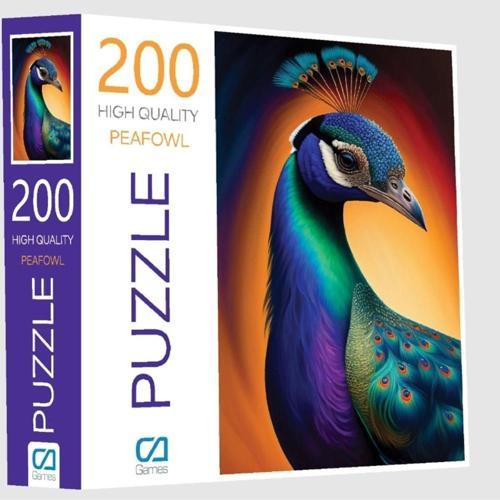 Ca Puzzle 200 Parça Puzzle Tavuskuşu Ca200-6018