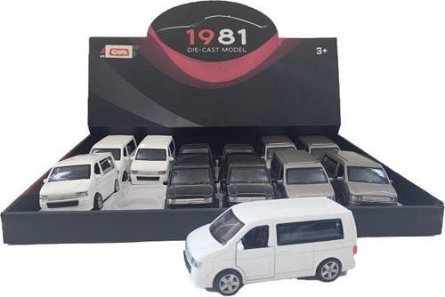 Oyuncak Çek Bırak Kapıları Açılır Minibüs 1:32 6632-09