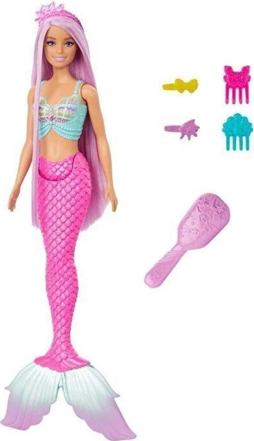 Oyuncak Barbie Uzun Saçlı Muhteşem Deniz Kızı HRR00