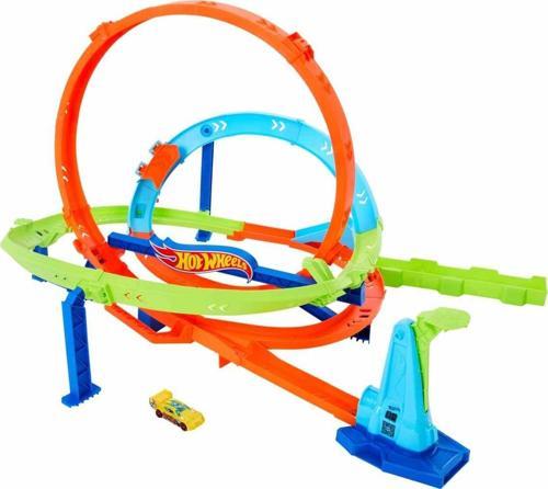 Oyuncak Hot Wheels Bumerang Çemberli Yarış Pisti HTK16