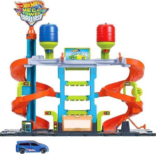 Oyuncak Hot Wheels Mega Araba Yıkama Kulesi HDP05